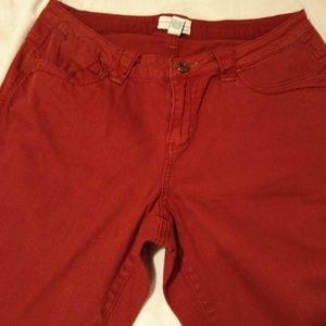 Venezia brick red pants - size 16